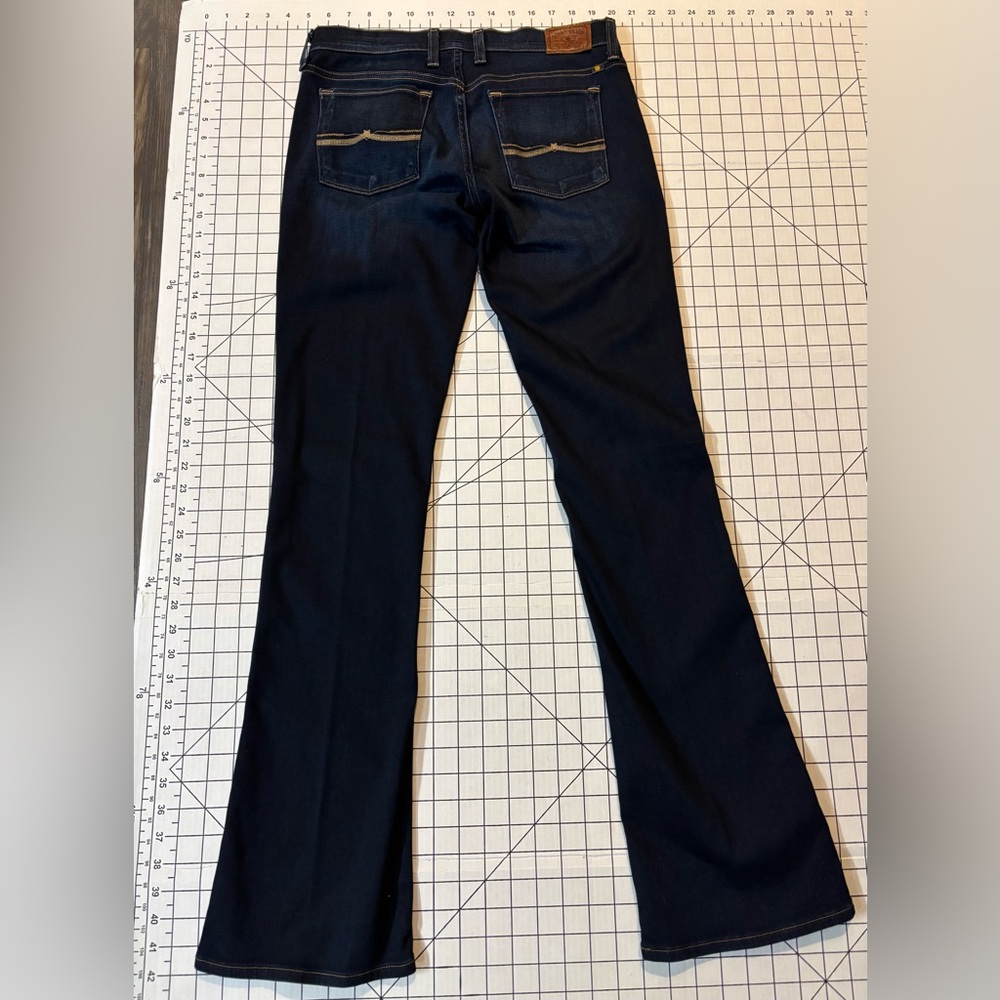 Lucky Brand Women’s Size 4/27 Regular Dark Wash Charlie Baby Boot Cut Jeans - Picture 7 of 12